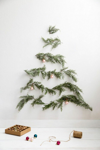 Оригинальная елка на Новый год: 30 идей с фото
