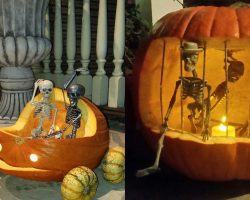 Тыква на Хэллоуин: история символа, как вырезать фонарь из тыквы