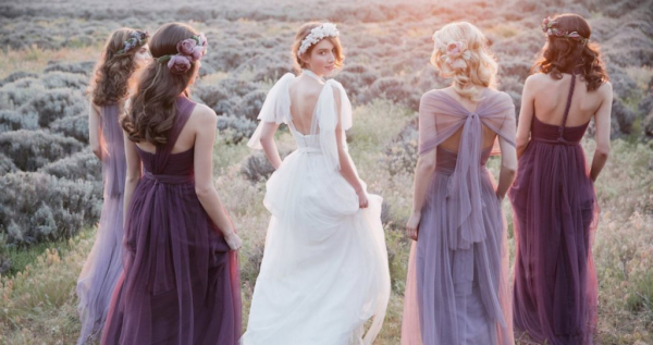 Правила выбора платья для подружки невесты
