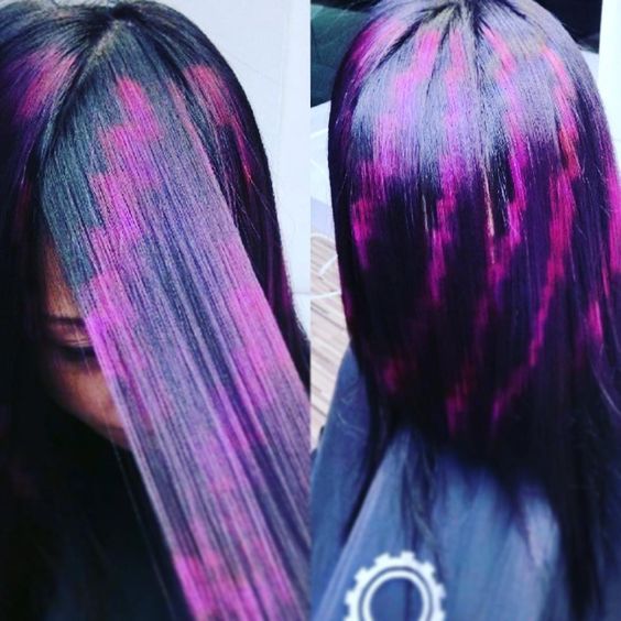 Ежевичный цвет волос – тренд 2018 года