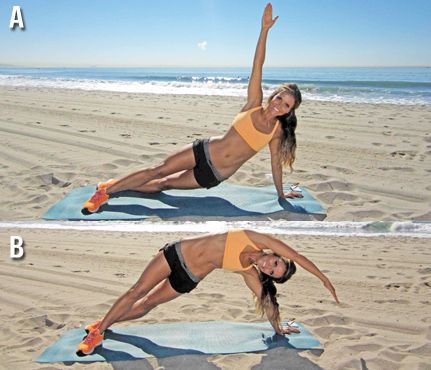 10 упражнений на пляже: устрой фитнес на море