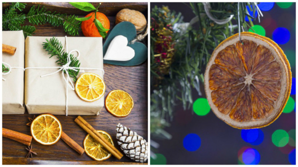 Новогодний декор из апельсинов — 12 идей с фото
