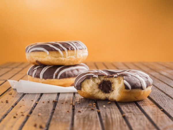 Пончики — рецепт из бездрожжевого теста