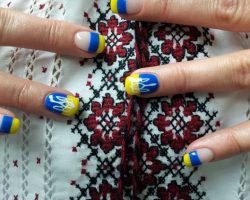 Маникюр в украинском стиле: цвета, орнаменты, тематики