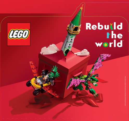 LEGO надихає дітей перебудувати світ