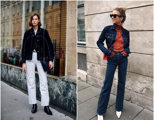 Total denim look: как сочетать и с чем носить писк моды 2020